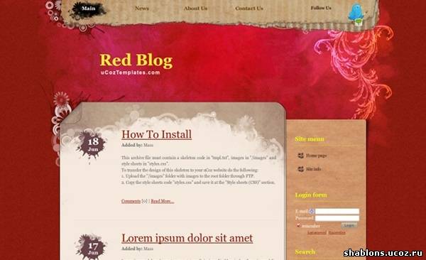Red Blog